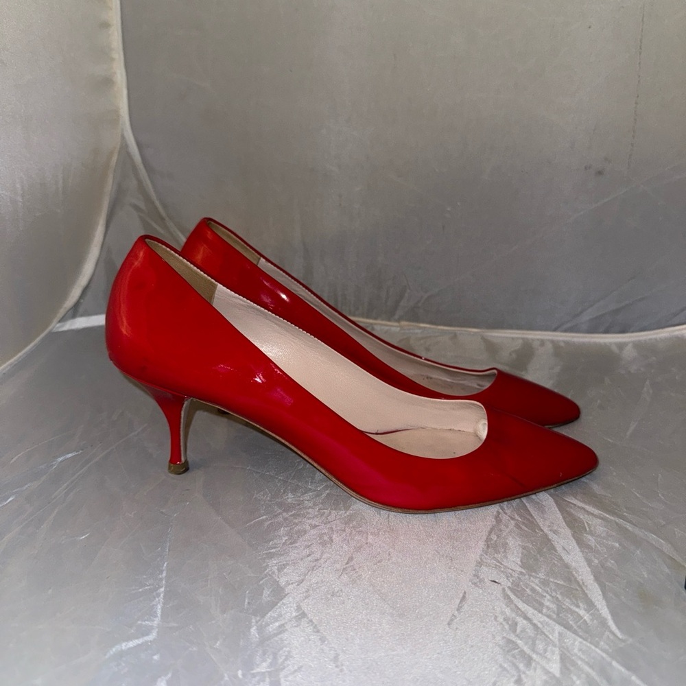 MIU MIU Patent Leather Heels 37/6.5 Made In Italy